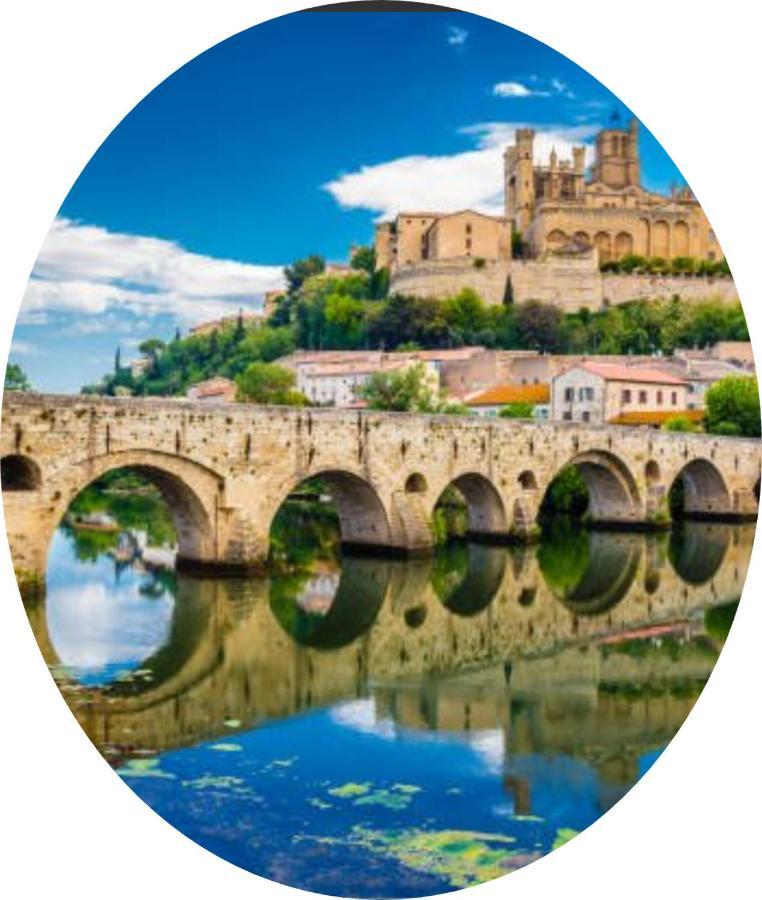 Tres Belle Vue Canal Du Midi Béziers Eksteriør bilde